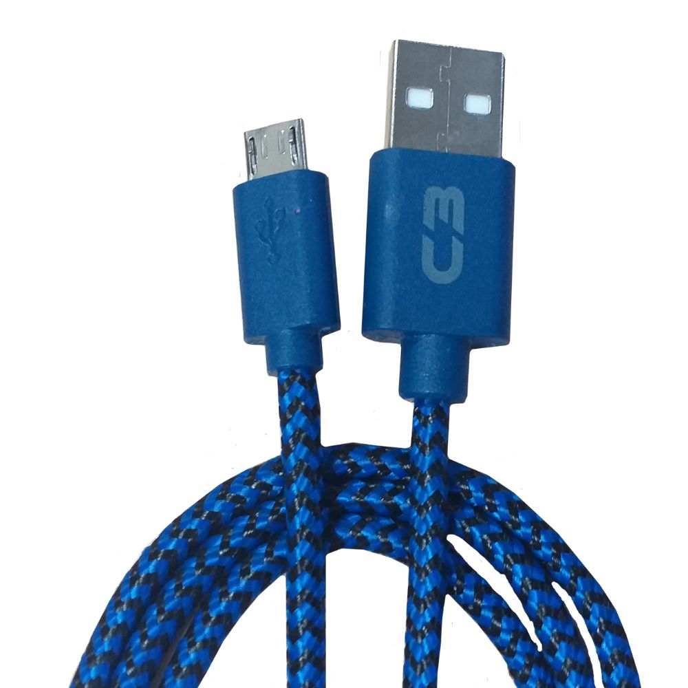 Cabo USB Micro Reforçado Android Carregador 1Mt