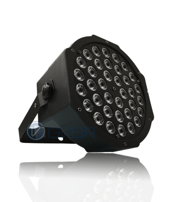 Canhao Refletor Par Led 36 Leds Real Dmx Jogo Luz Bivolt