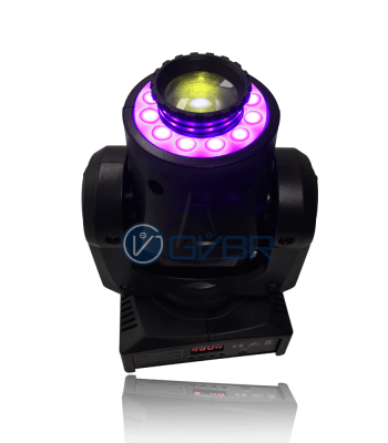 Moving Head Spot Led Osram 30w Globo + Disco De Cor Dmx Dj