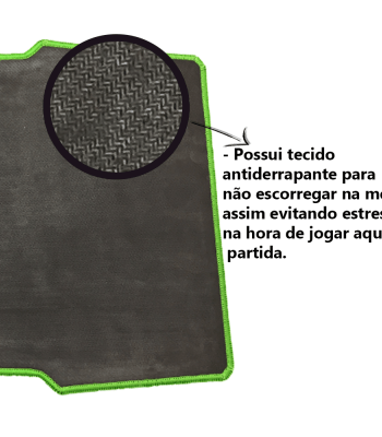 Mousepad Gamer Naja tamanho grande ótimo acabamento superfície que desliza - G