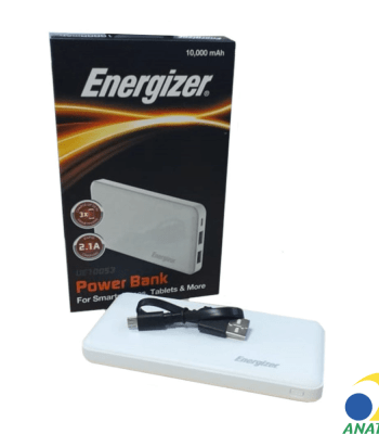 Carregador Portátil 10.000 Energizer Branco