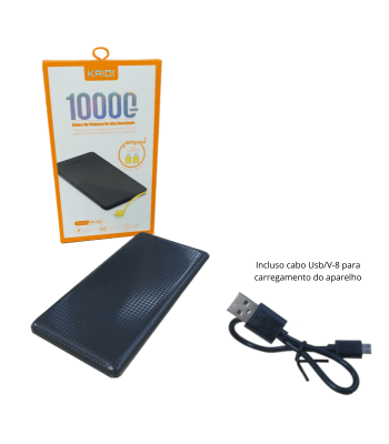 Carregador Portátil 10.000mah Kaidi Kd-951